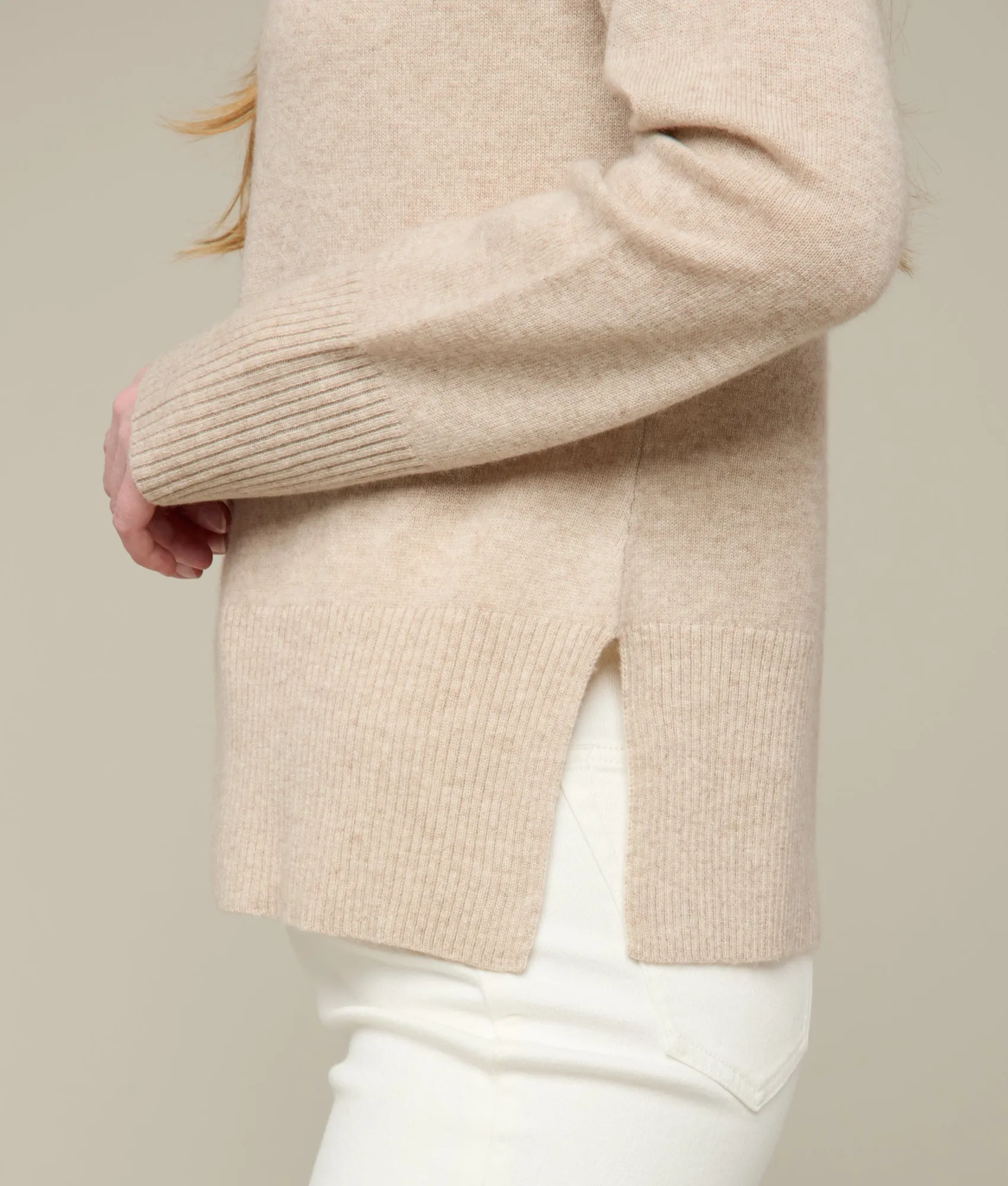 Samantha Turtleneck Sweater :: Cream
