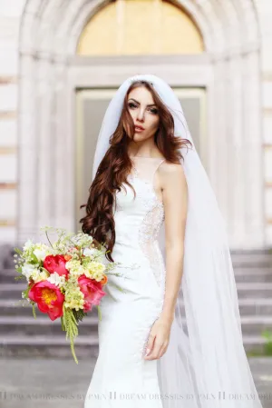 SAMPLE SALE/ Sheath Wedding Dress (#Lily)