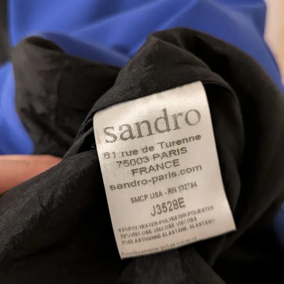 Sandro pencil skirt