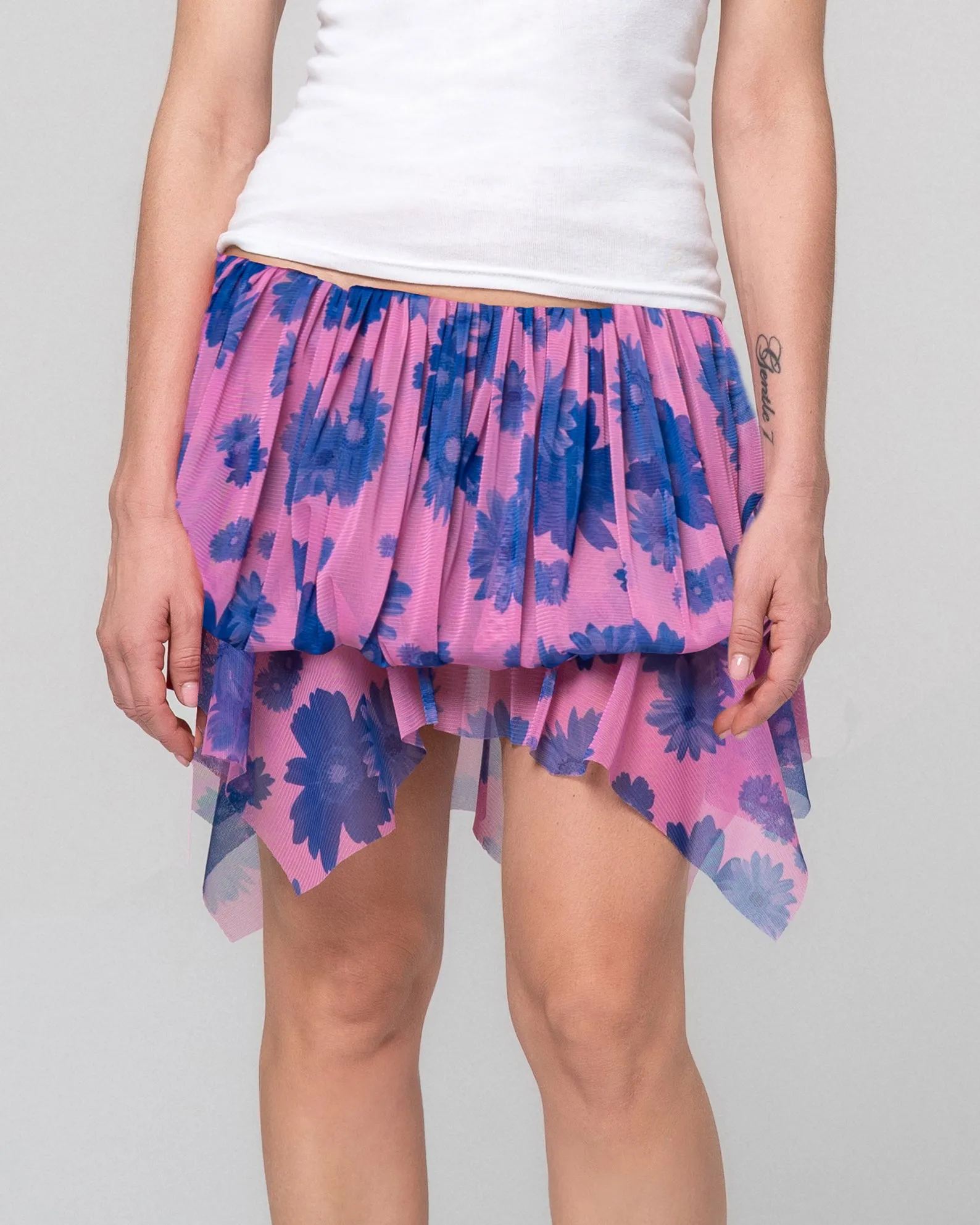 SARAI HOT PINK MINI SKIRT