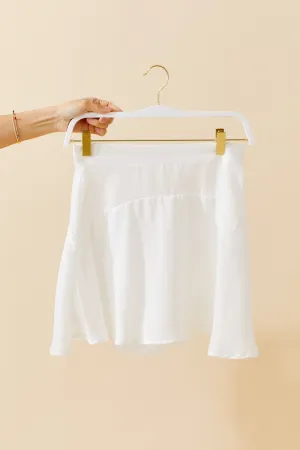 Serena Satin Mini Skort