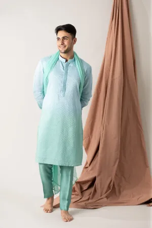 Shaded Kurta With Pants