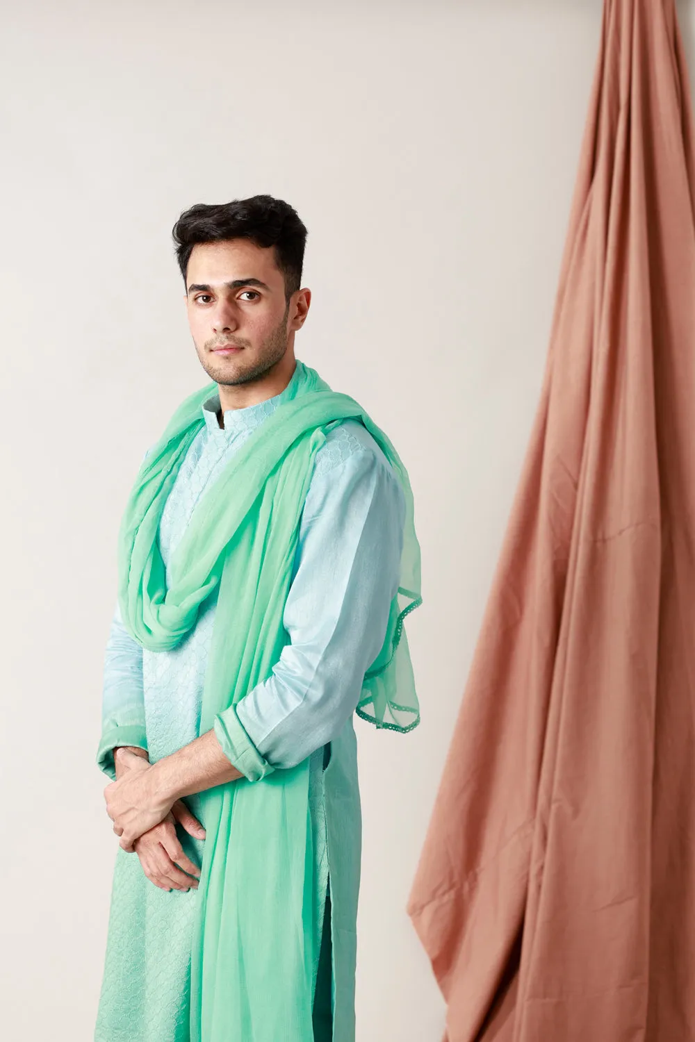 Shaded Kurta With Pants