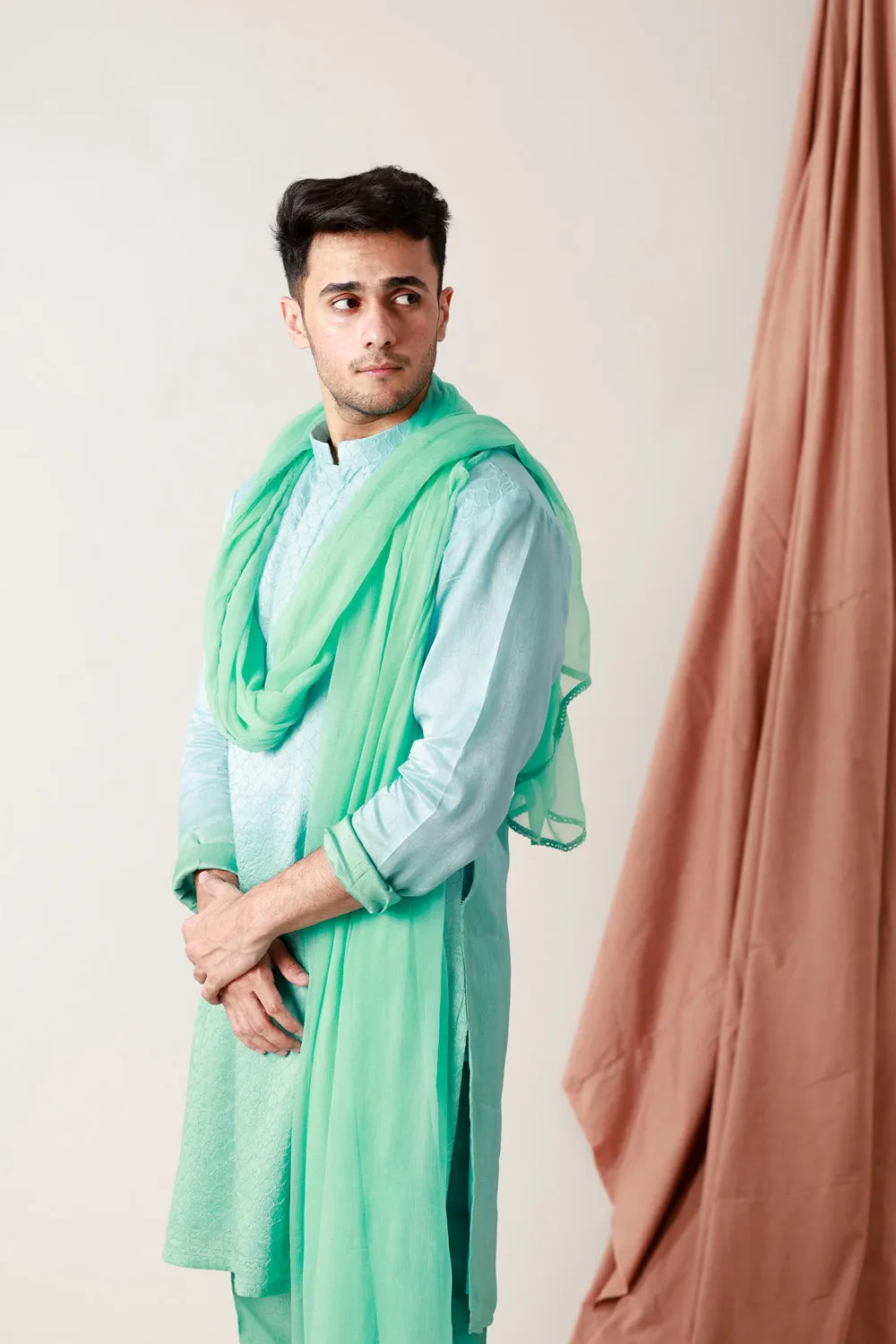 Shaded Kurta With Pants