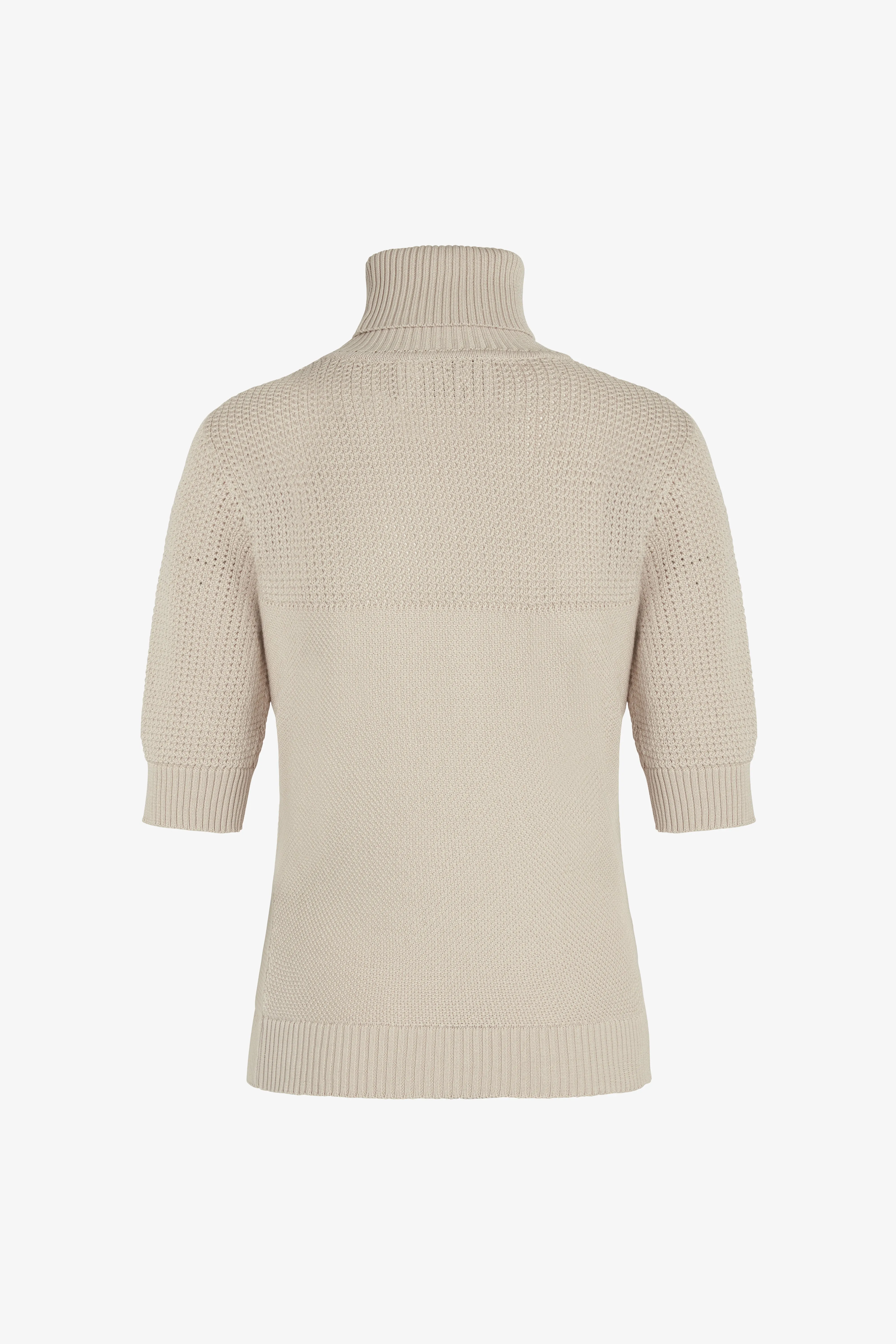 Short Sleeve Knit Sweater