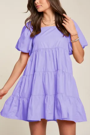 Sign Me Up Tiered Dress