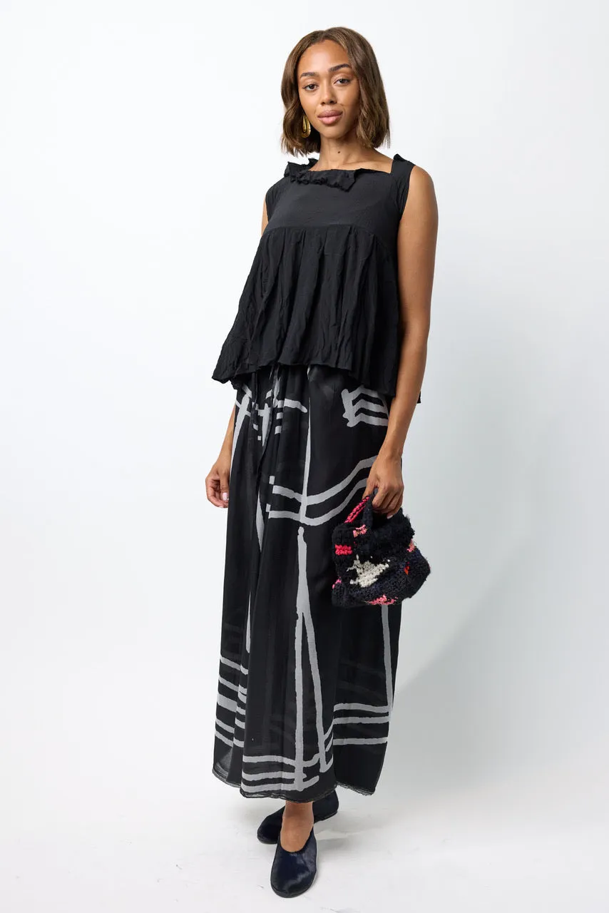 Silk Sleeveless Blouse