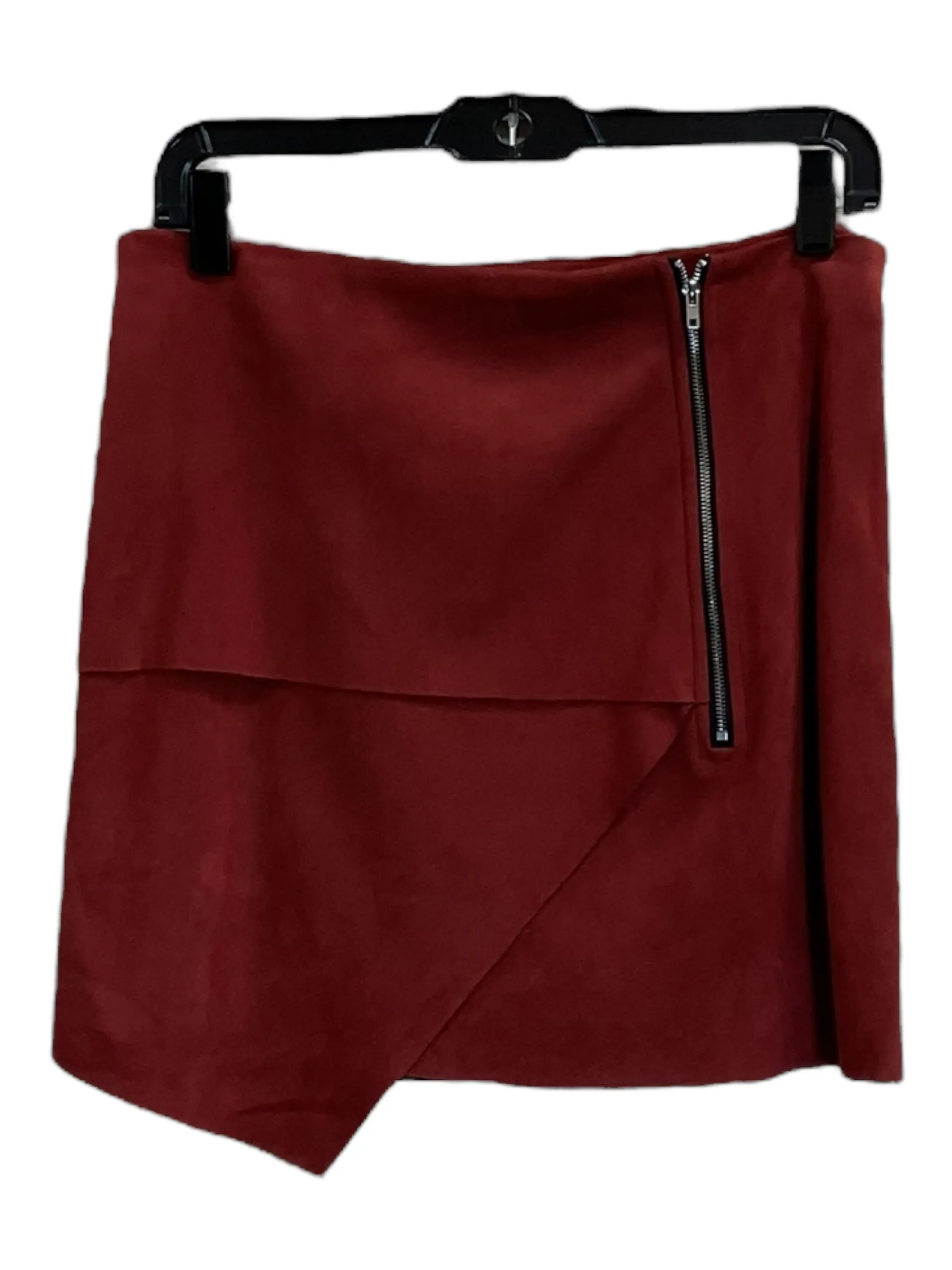 Skirt Mini & Short By Hem & Thread In Orange, Size: M