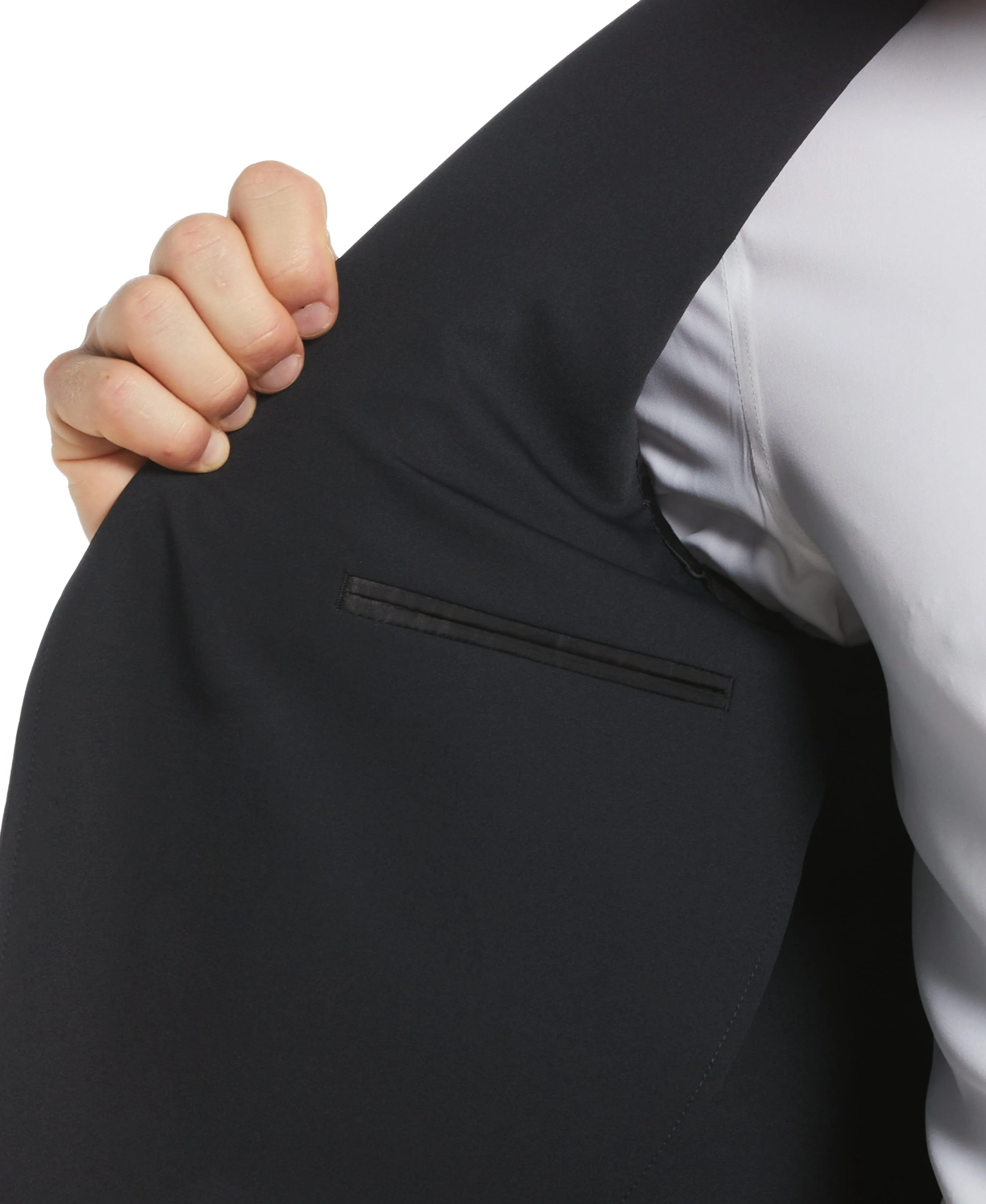 Slim Fit Black Tech 2.0 Suit