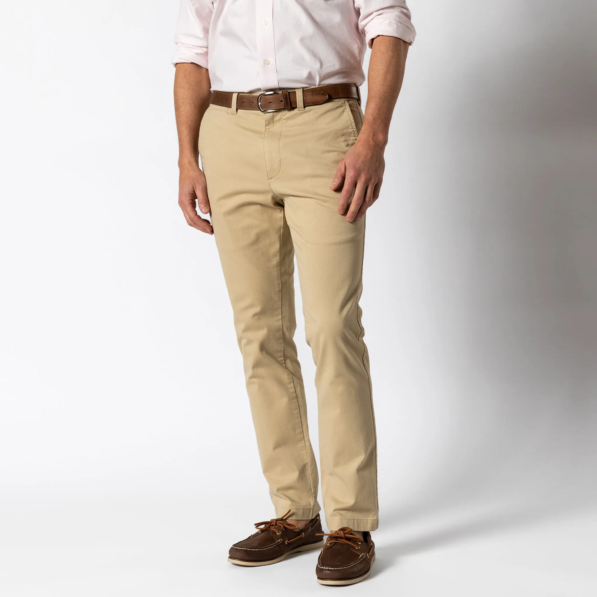 Slim Fit Gold School Chino - Sand