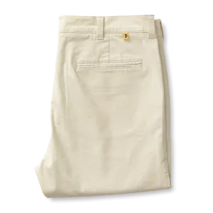 Slim Fit Gold School Chino - Stone