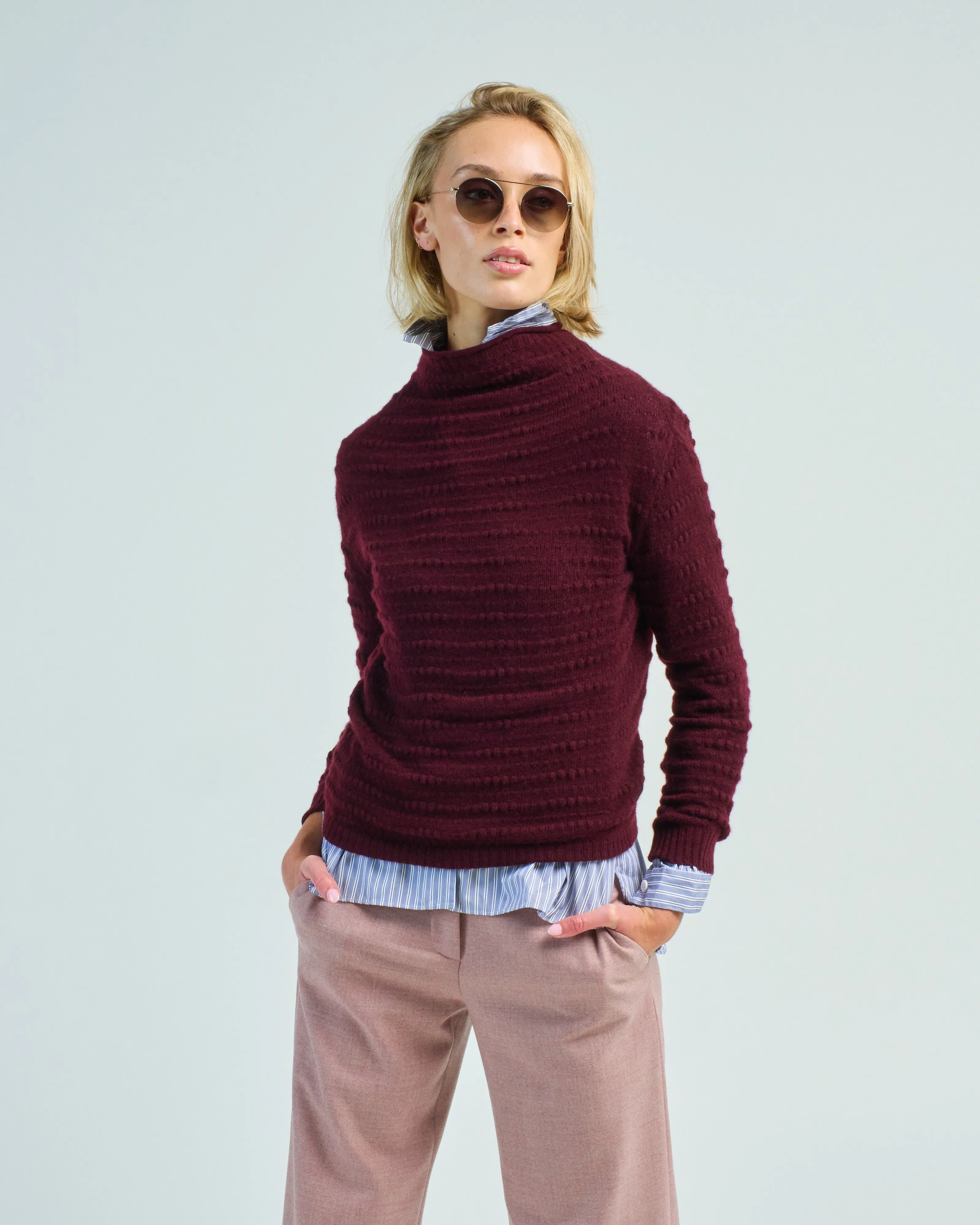 slub turtleneck