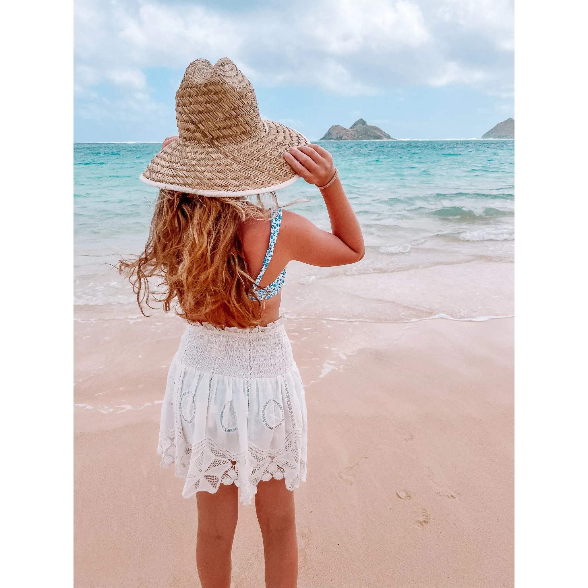 Smocked Skirt