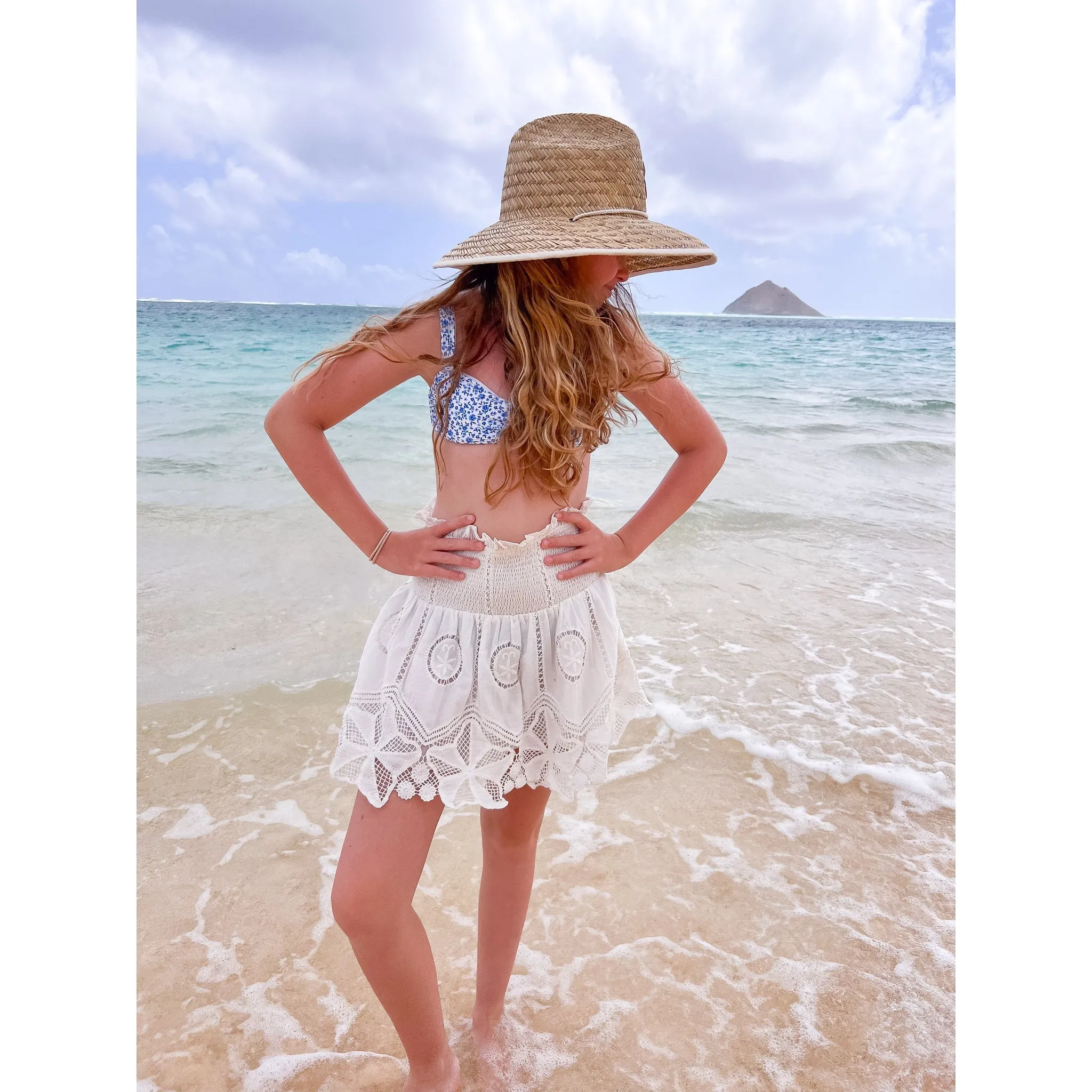 Smocked Skirt