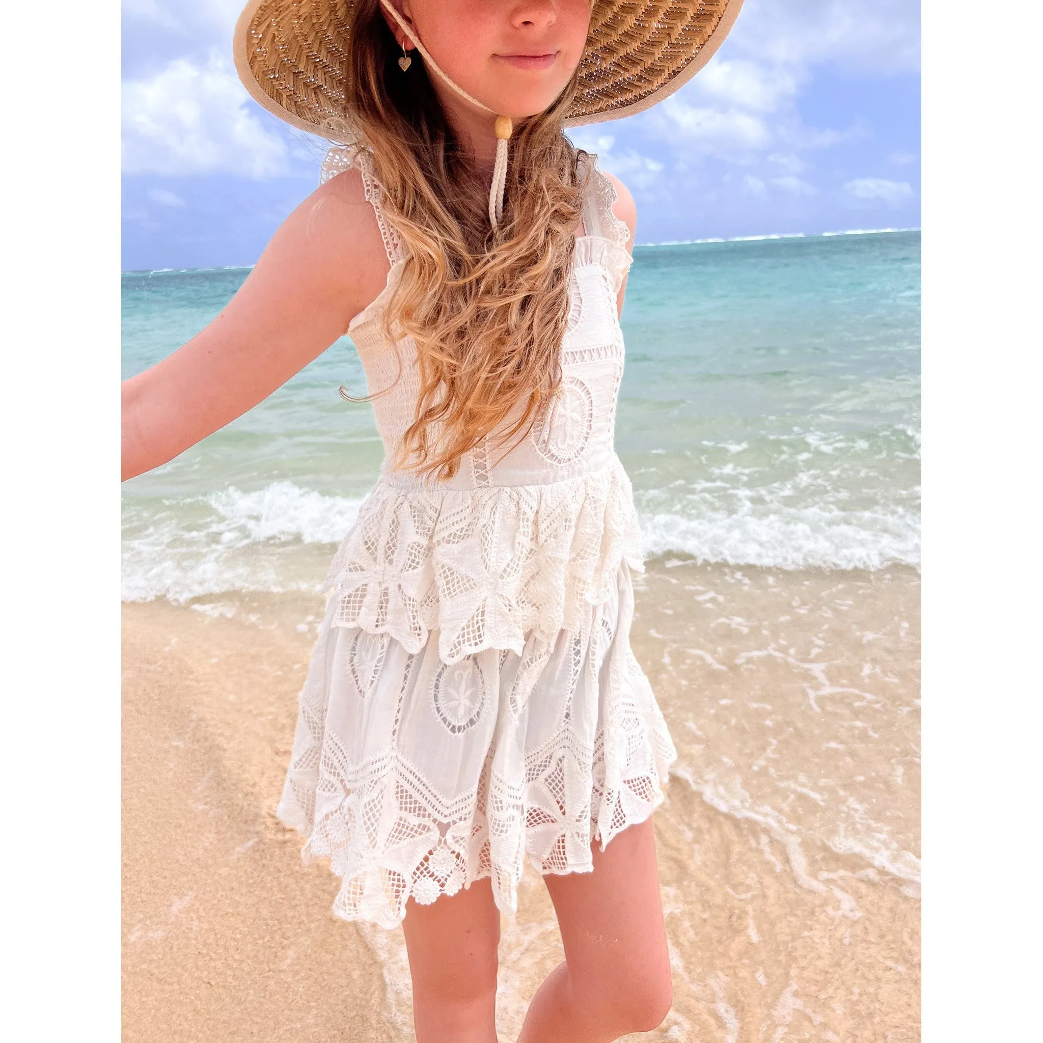 Smocked Skirt