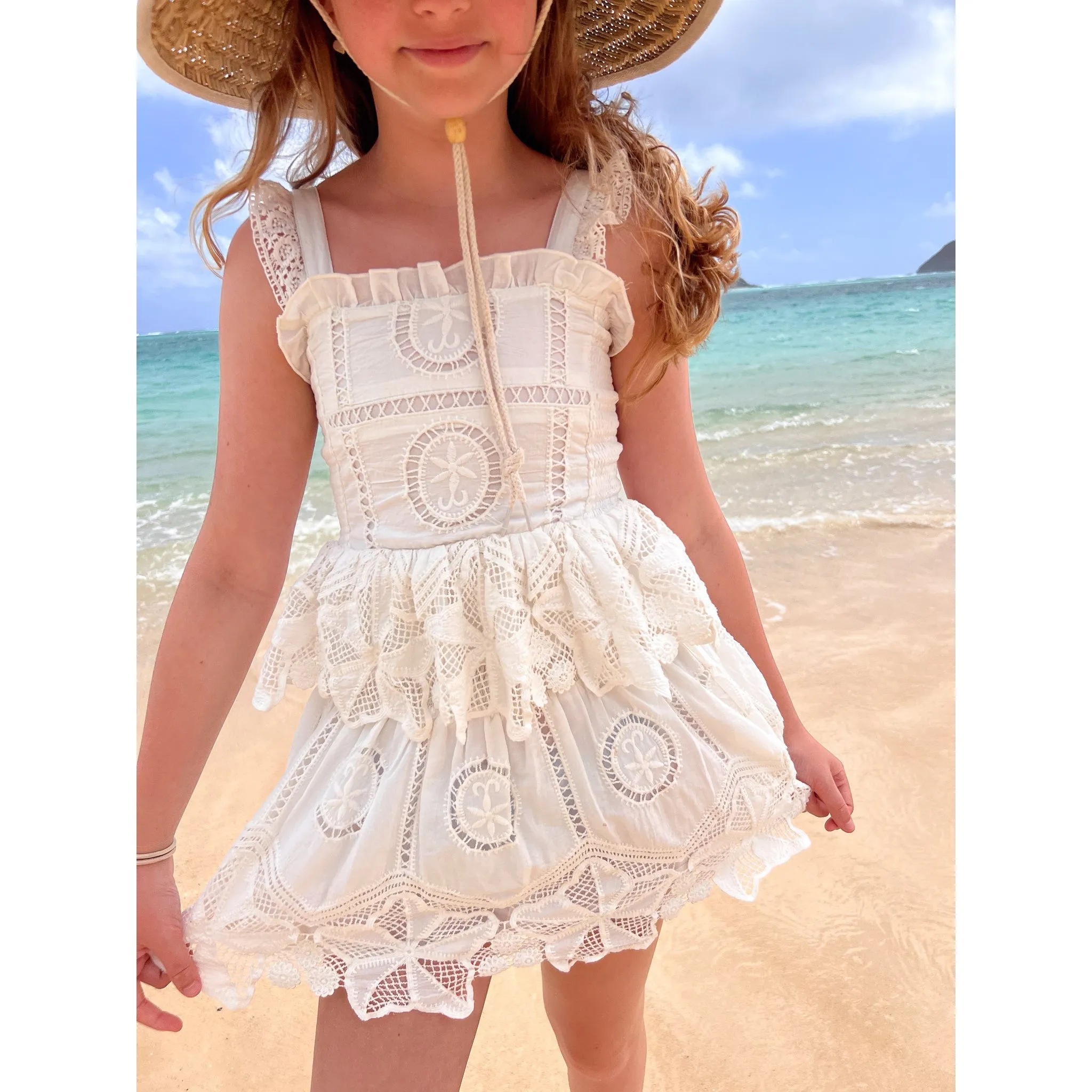 Smocked Skirt