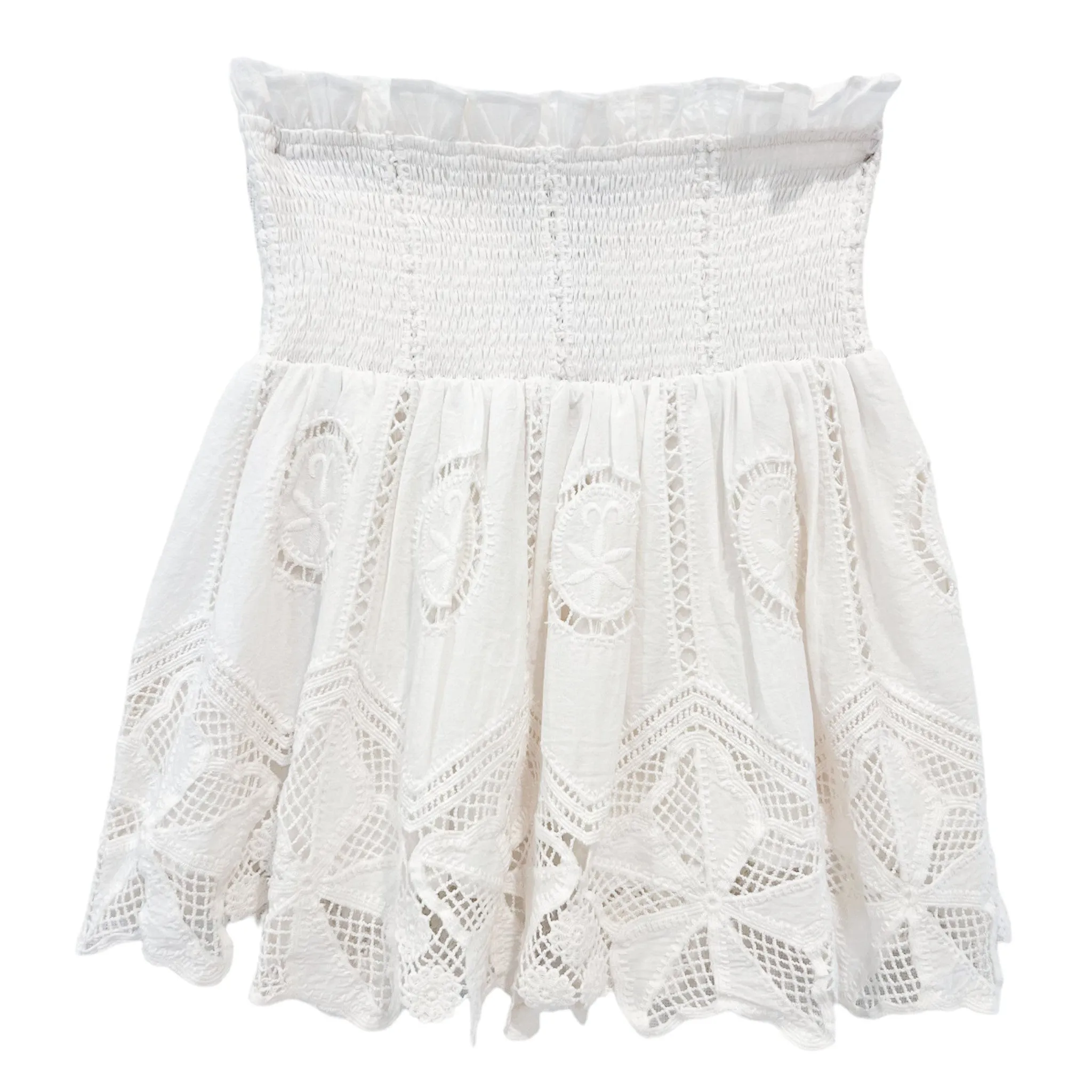 Smocked Skirt