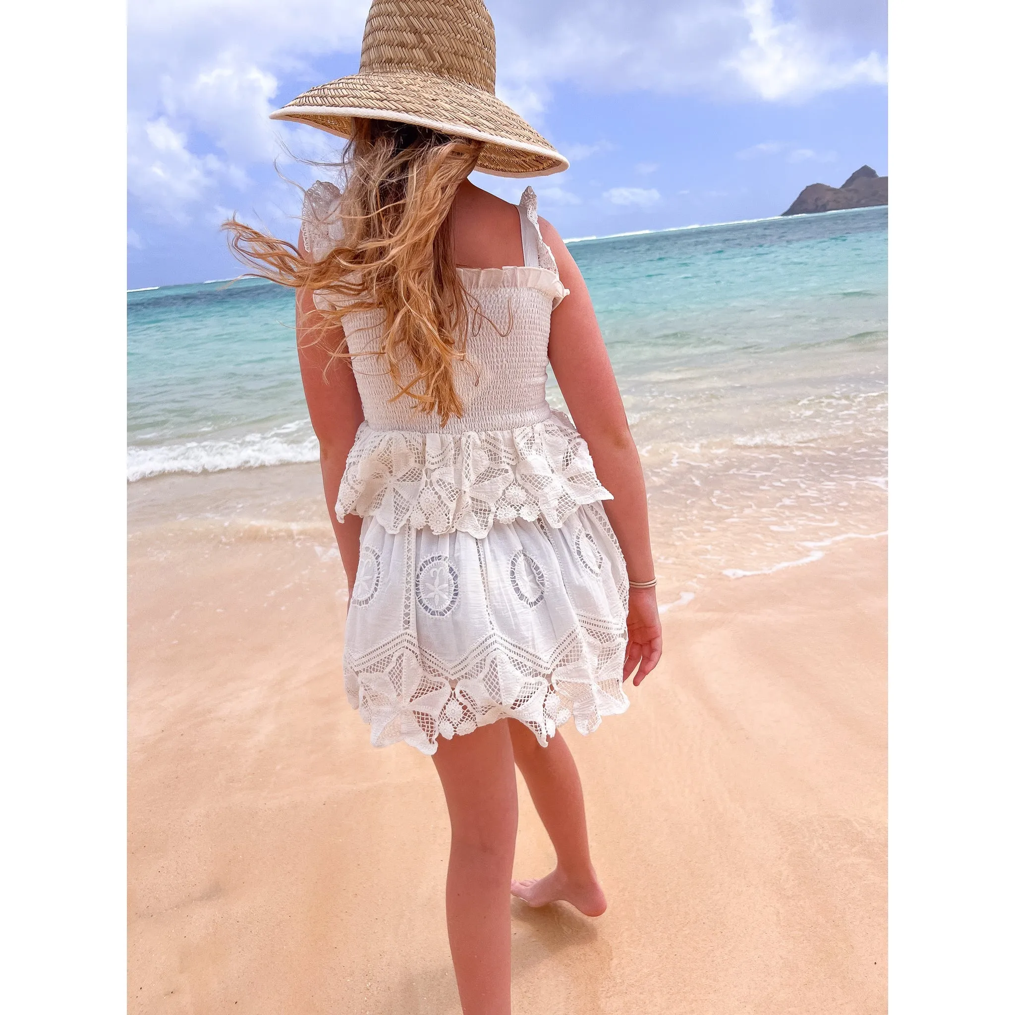 Smocked Skirt