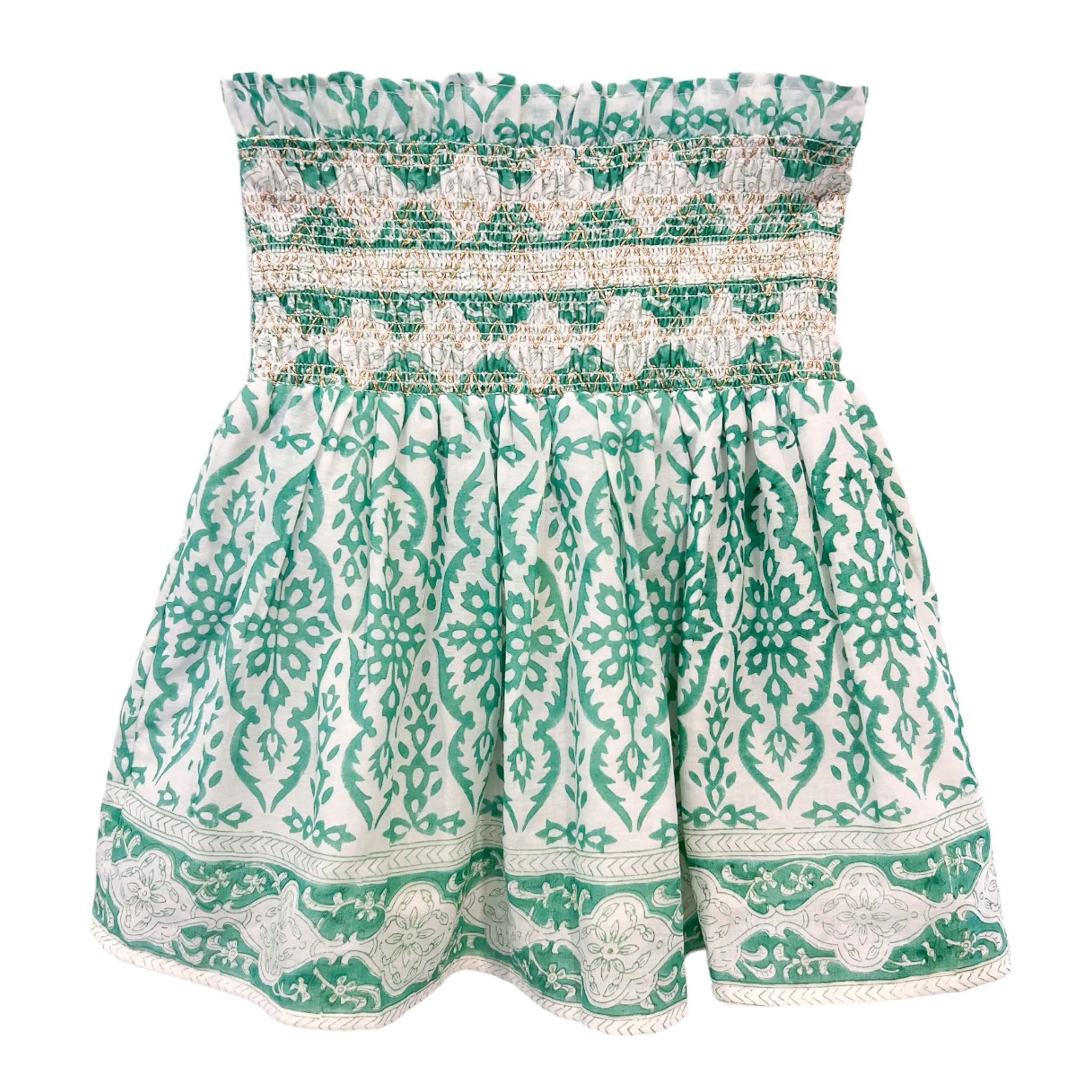 Smocked Skirt