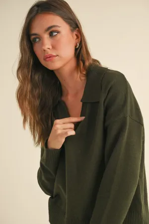 Soft Collared Sweater
