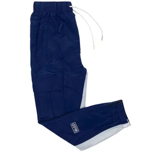 Stealth Cargo Track Pant - Navy/White