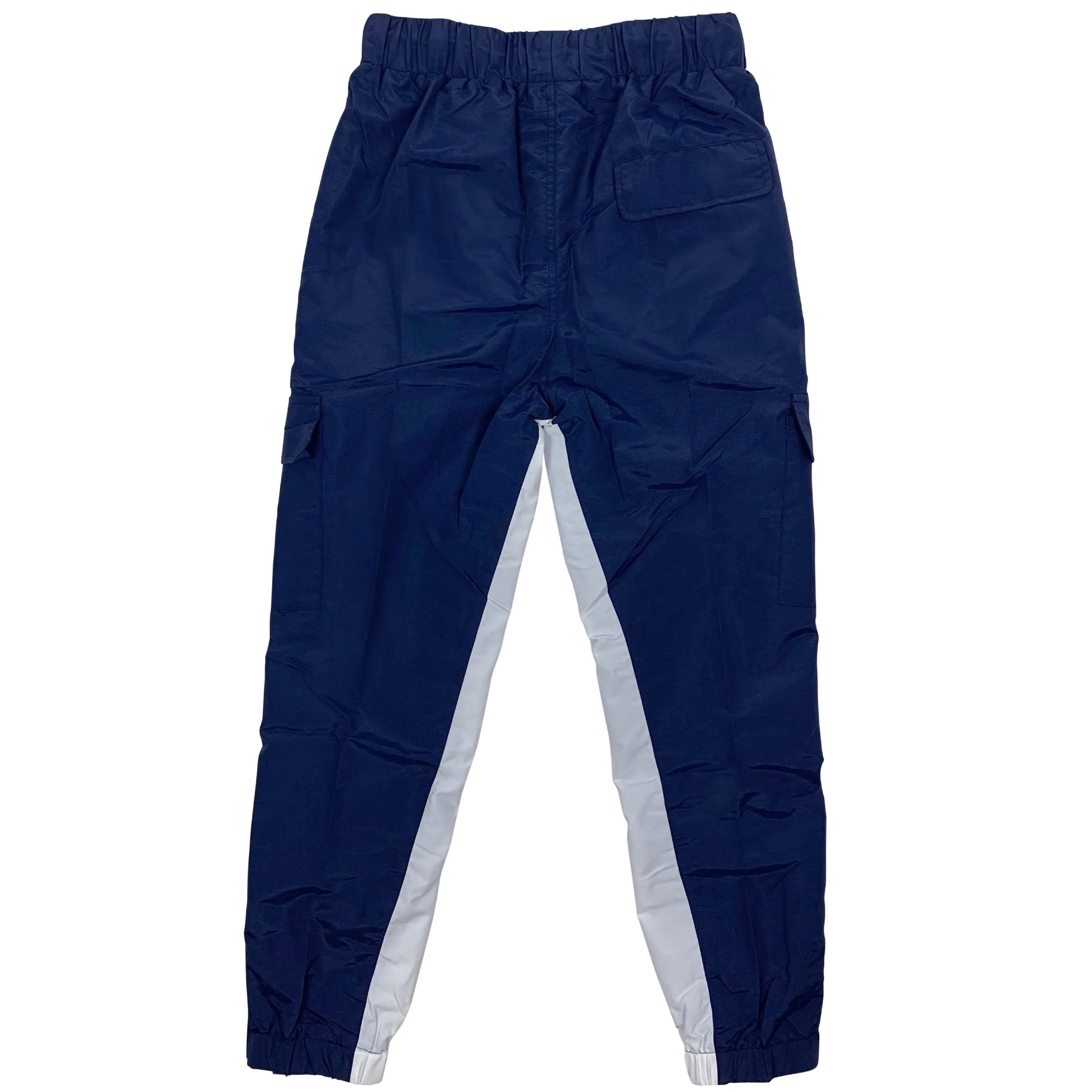 Stealth Cargo Track Pant - Navy/White