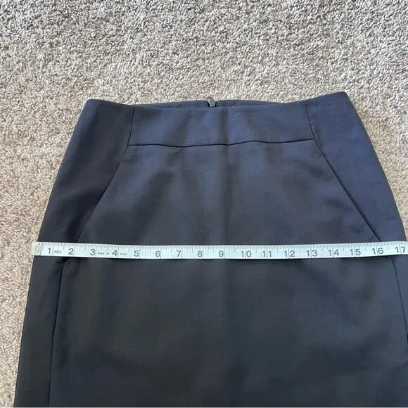 Strenesse Womens Black Career Pencil Skirt