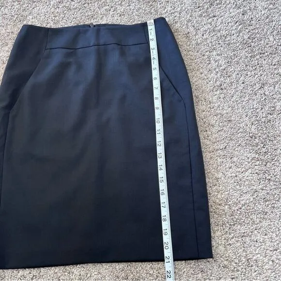 Strenesse Womens Black Career Pencil Skirt