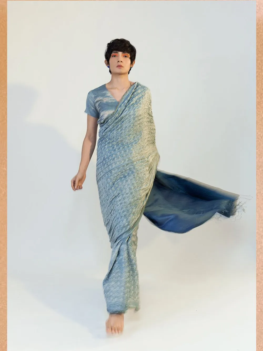 Studio Medium   I   Metallic Silk Veda Saree