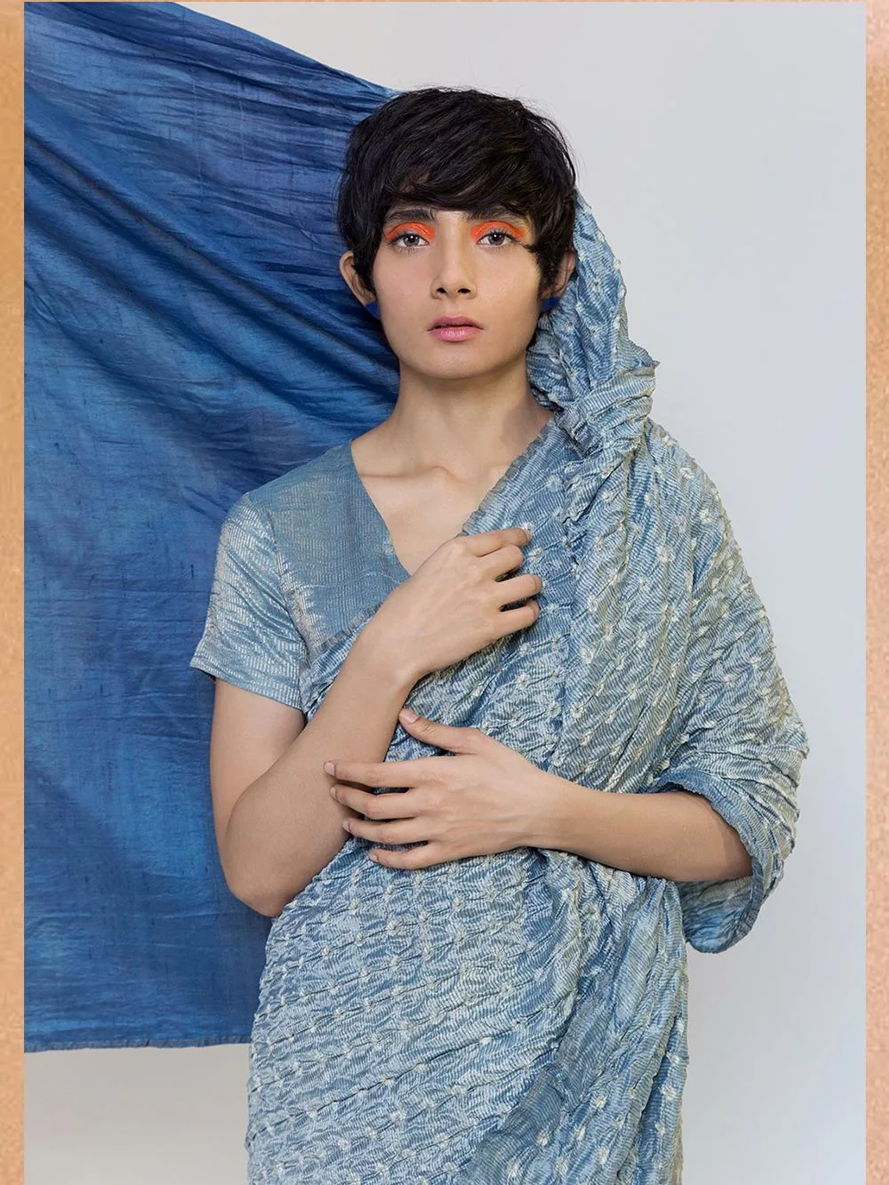 Studio Medium   I   Metallic Silk Veda Saree