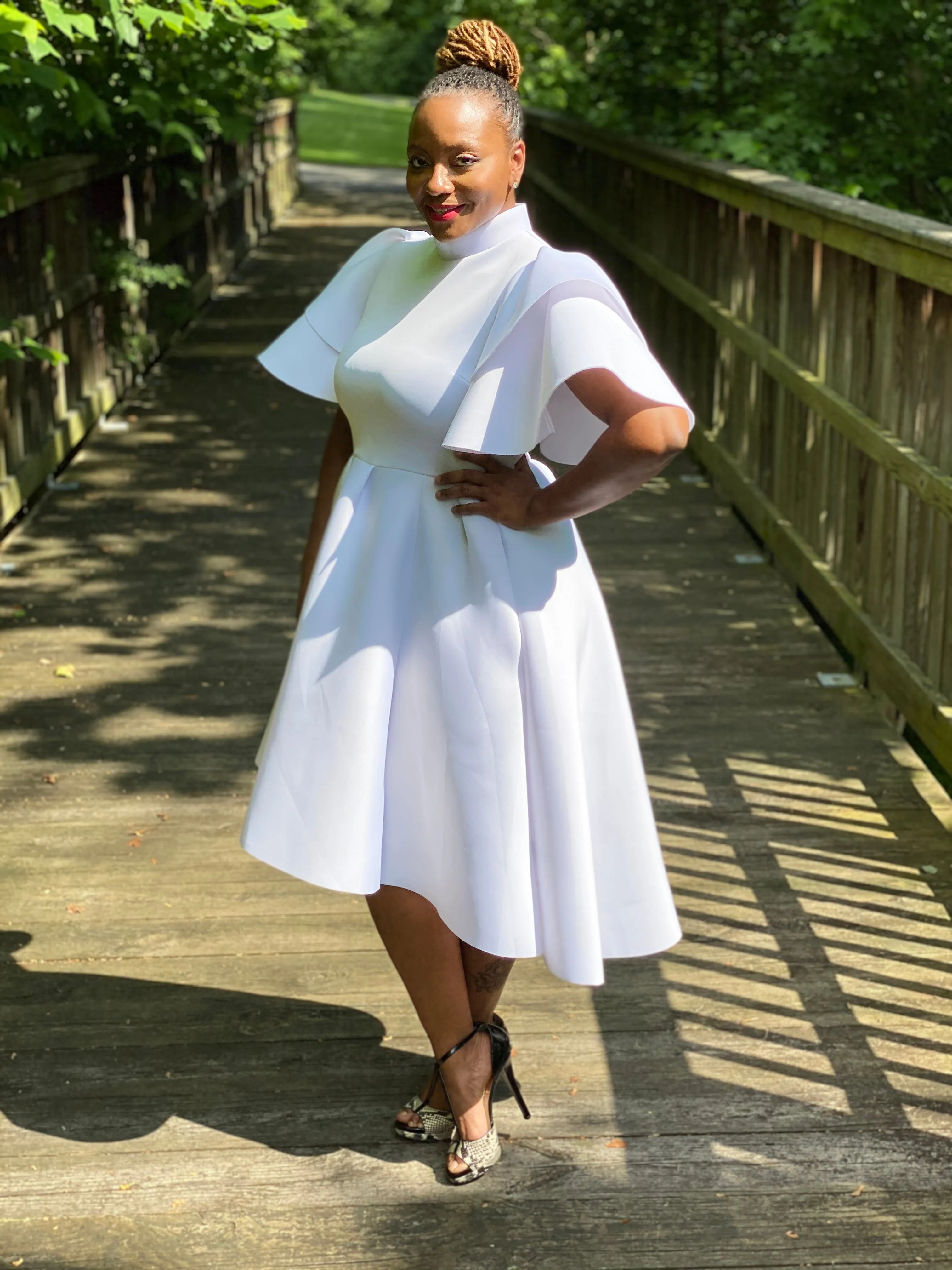 Such a Lady Asymmetrical Dress
