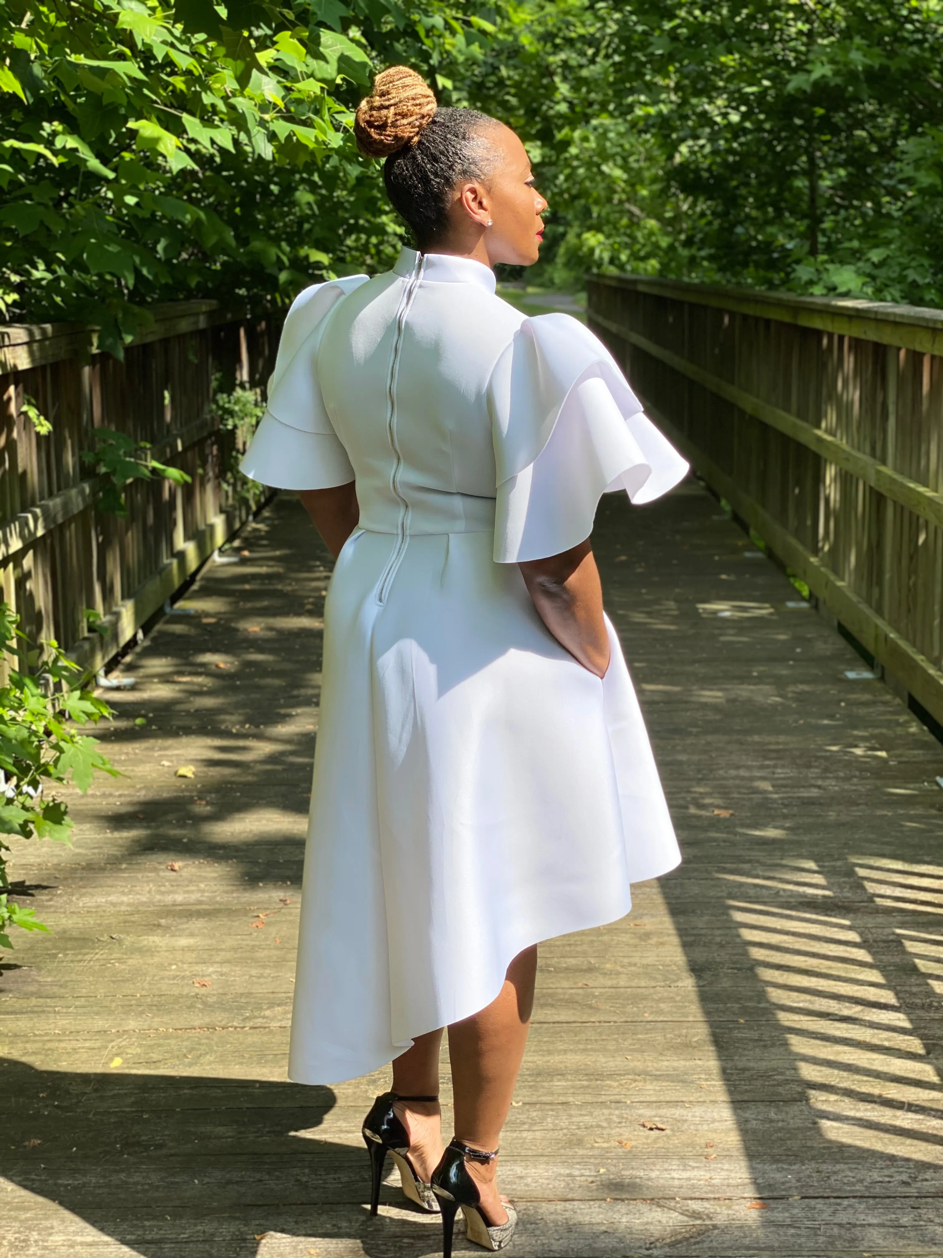 Such a Lady Asymmetrical Dress