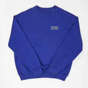 Sweater Crew Neck "Berlin Travel Club Typo" - Various Colors