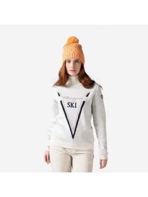 Sweter Rossignol W Victoire Tn Knit biały