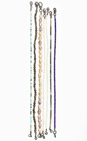 T-Shirt Beaded Necklace Collection