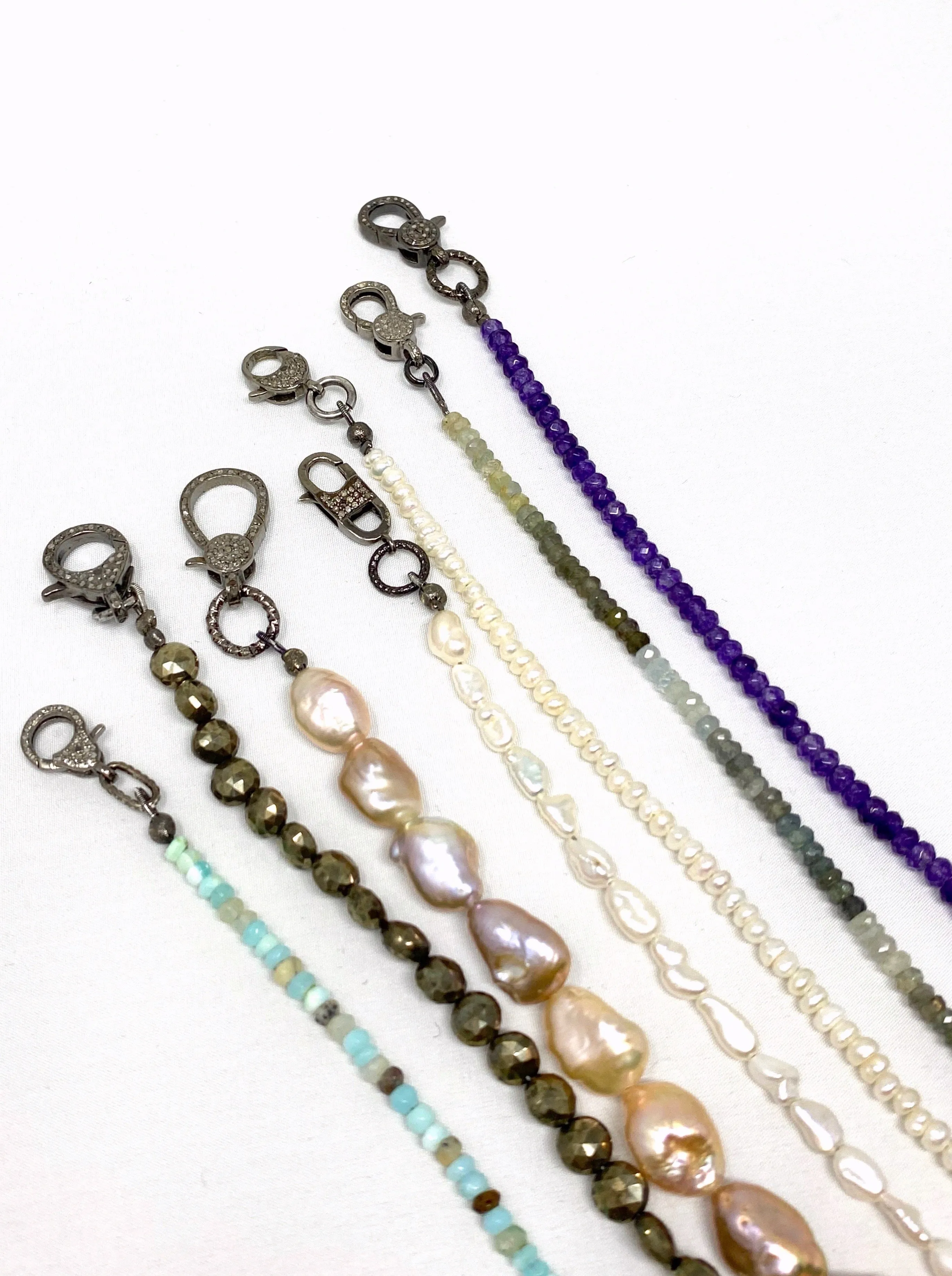T-Shirt Beaded Necklace Collection