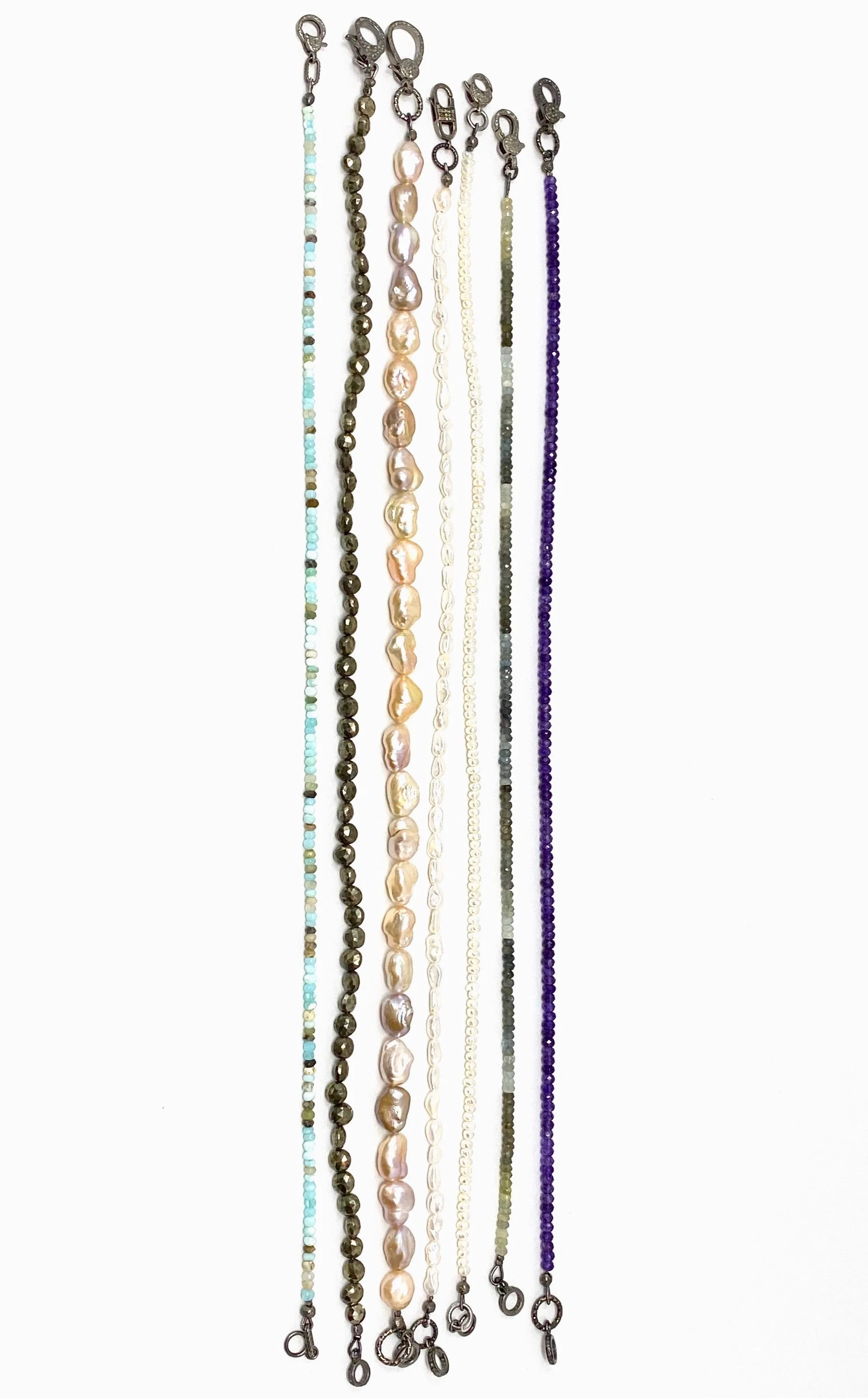 T-Shirt Beaded Necklace Collection