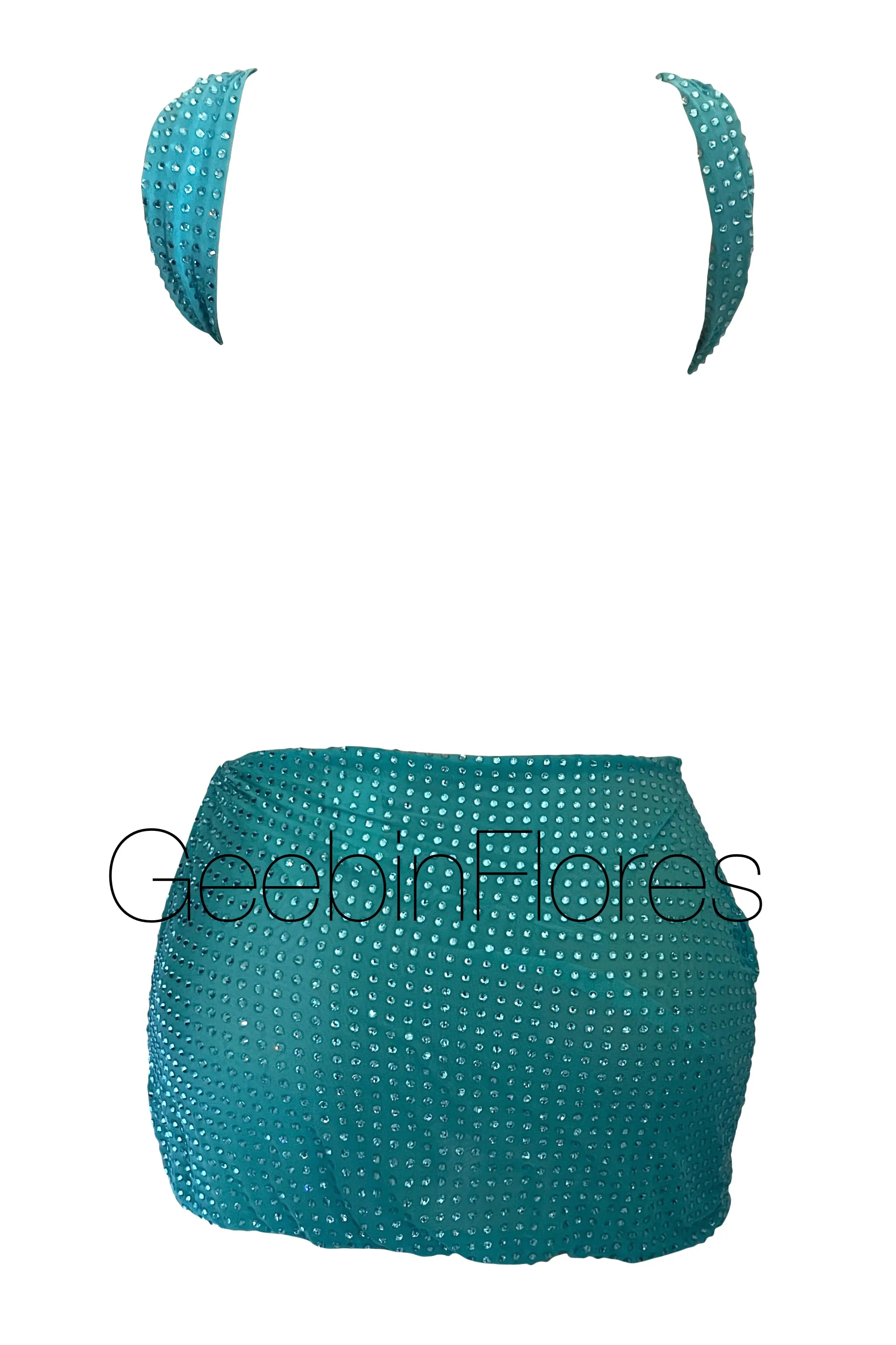 Tara Crystal Set (Turquoise)