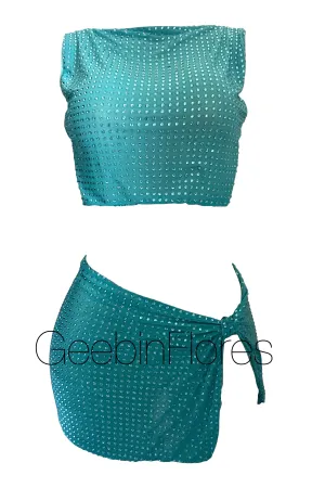 Tara Crystal Set (Turquoise)