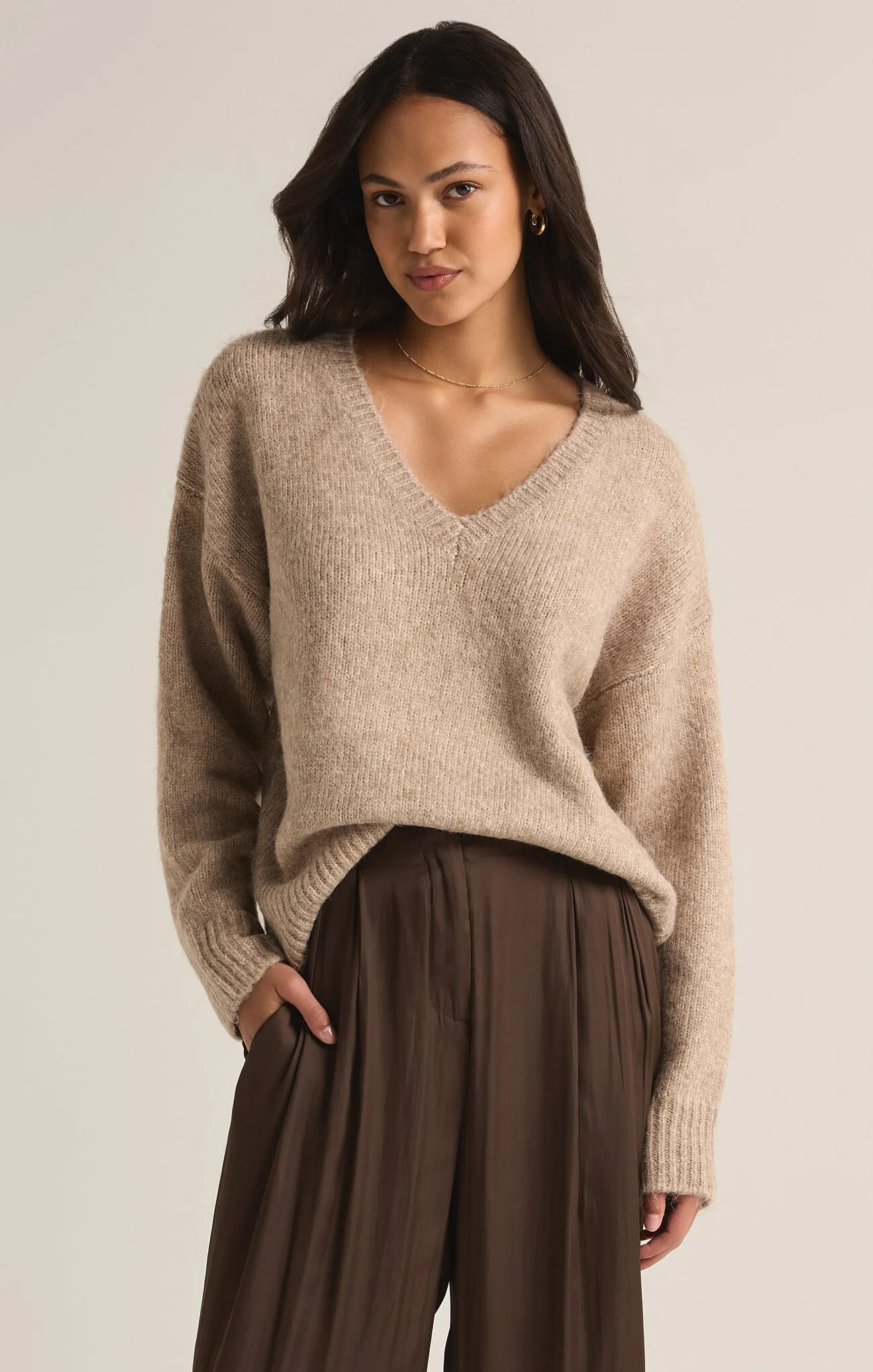 The All I Want V-Neck Sweater