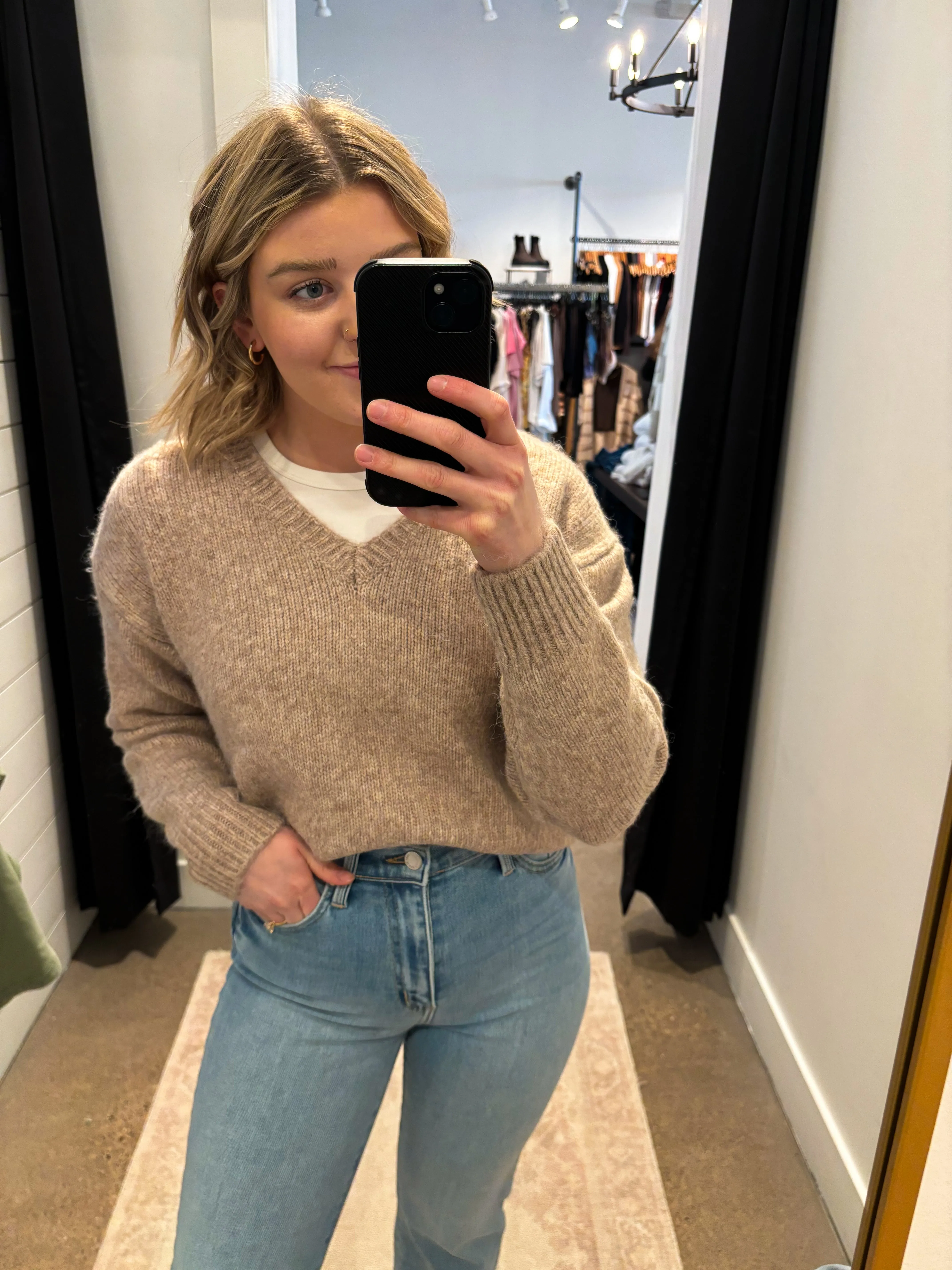 The All I Want V-Neck Sweater