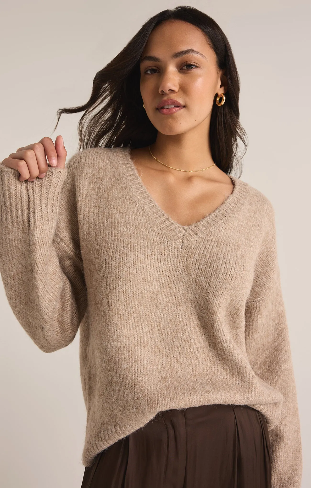 The All I Want V-Neck Sweater