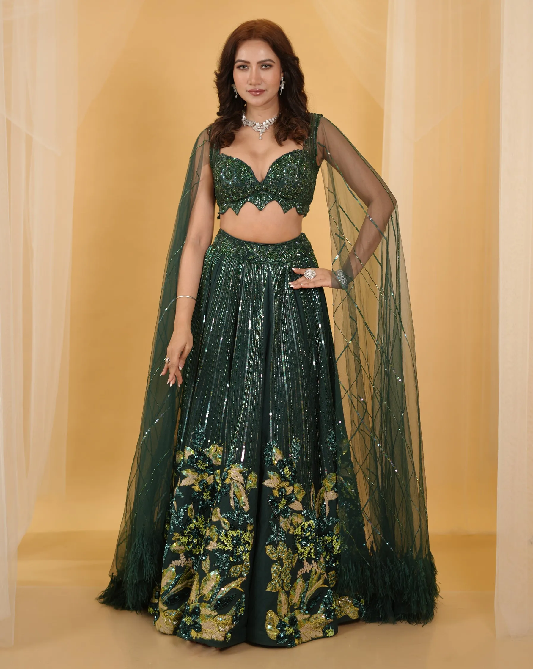 The Forest Lehenga