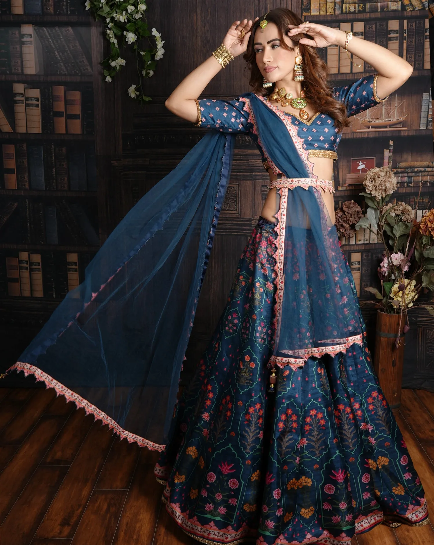 The Lagoon Lehenga