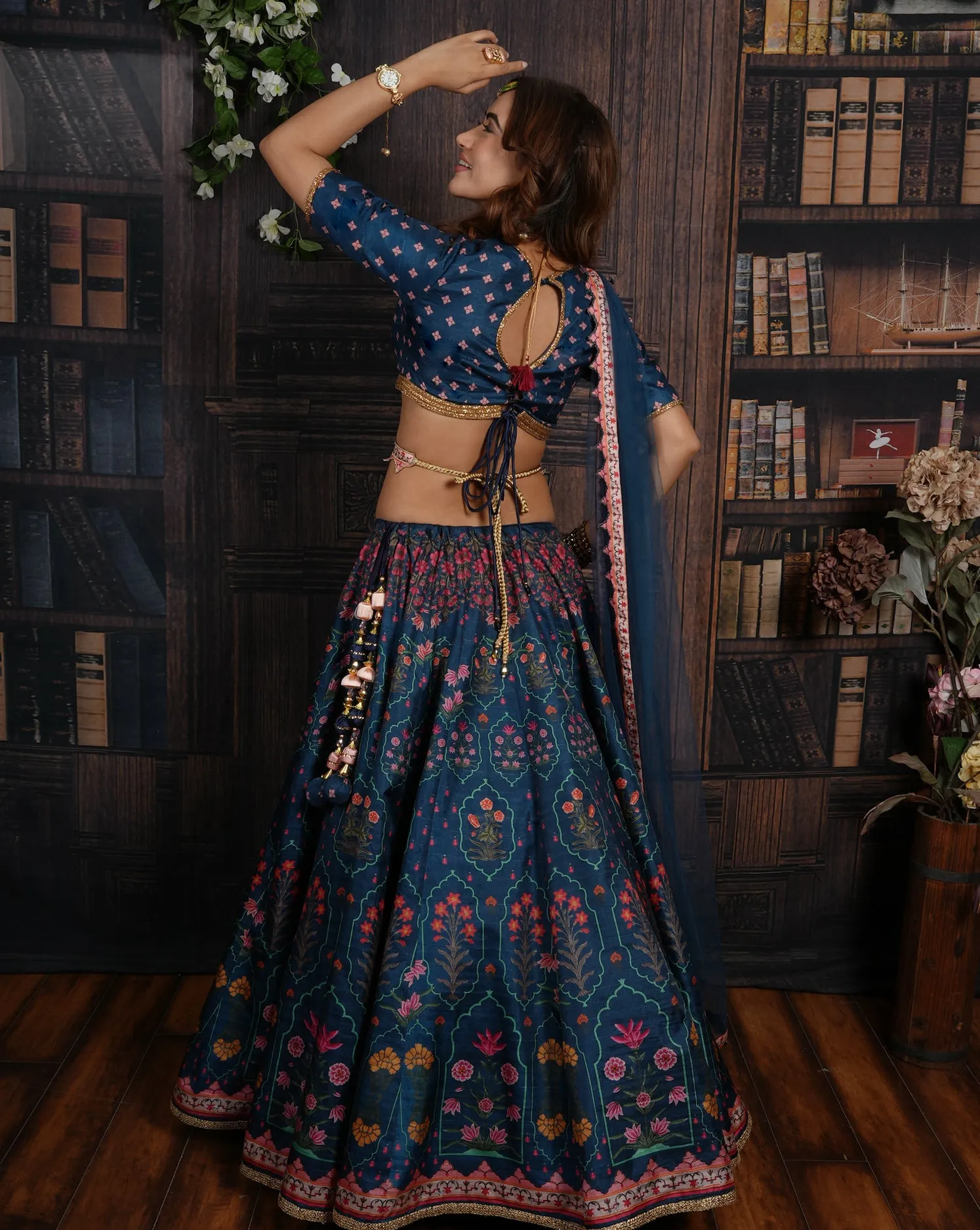 The Lagoon Lehenga