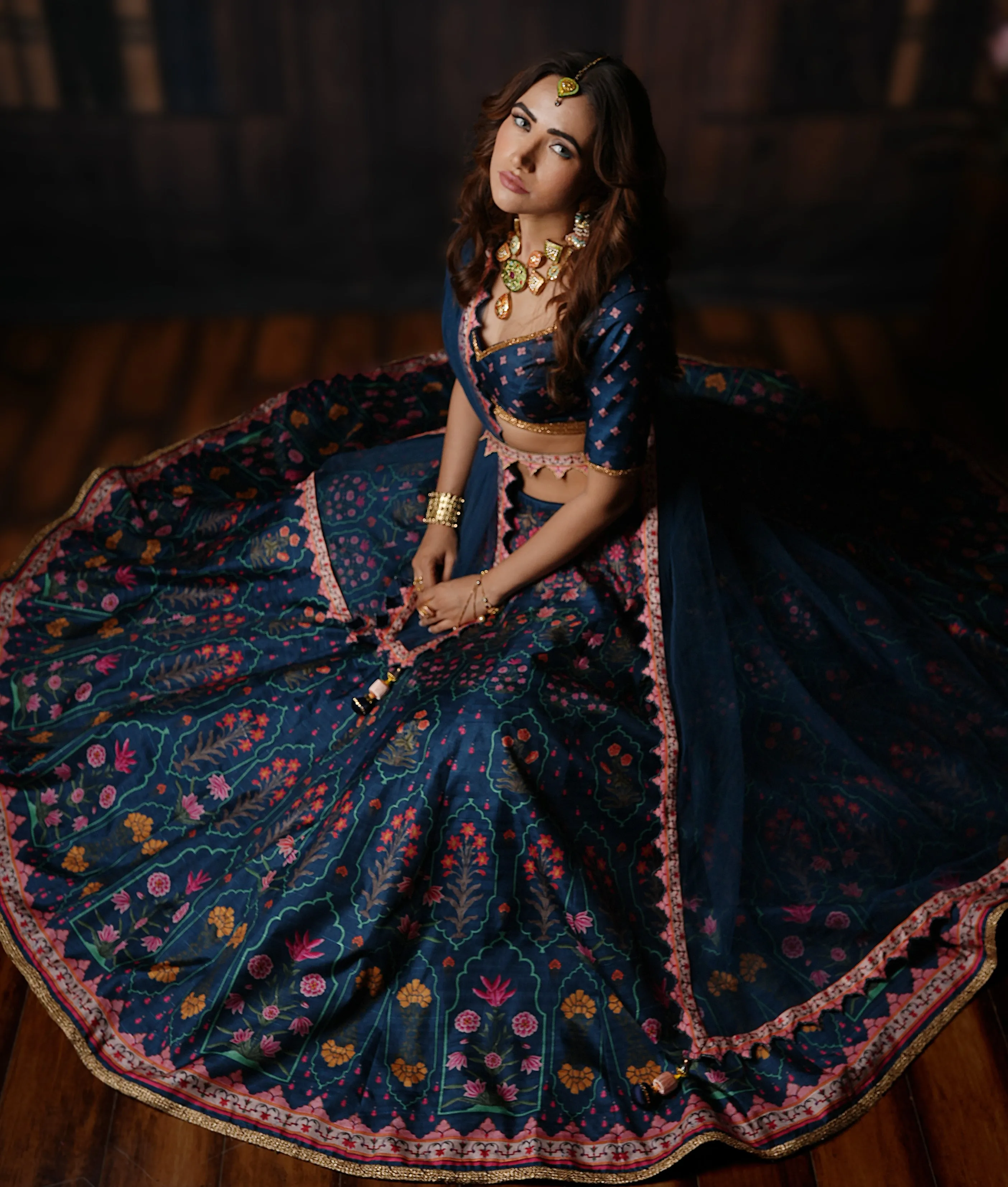 The Lagoon Lehenga