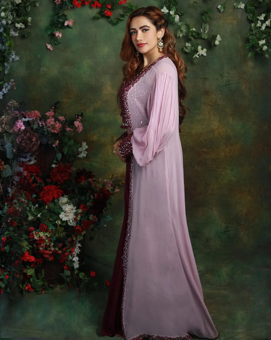 The Purple Plazzo Jacket