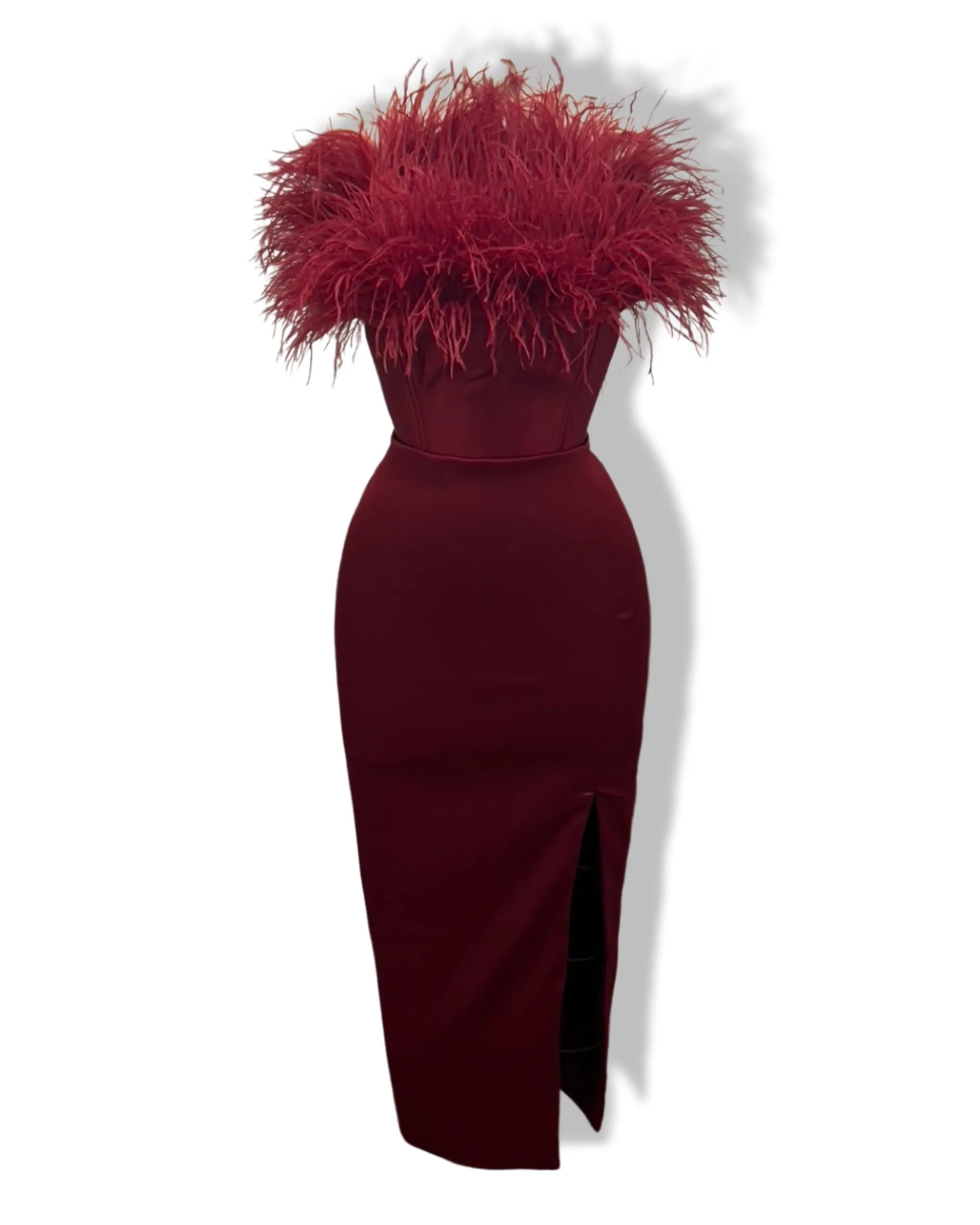 The V dress