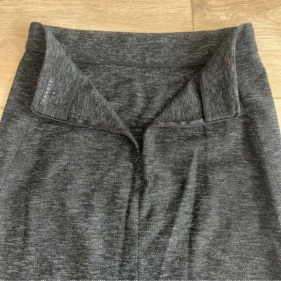Theory Joanie K Virgin Wool Tweed Pencil Skirt Size 6