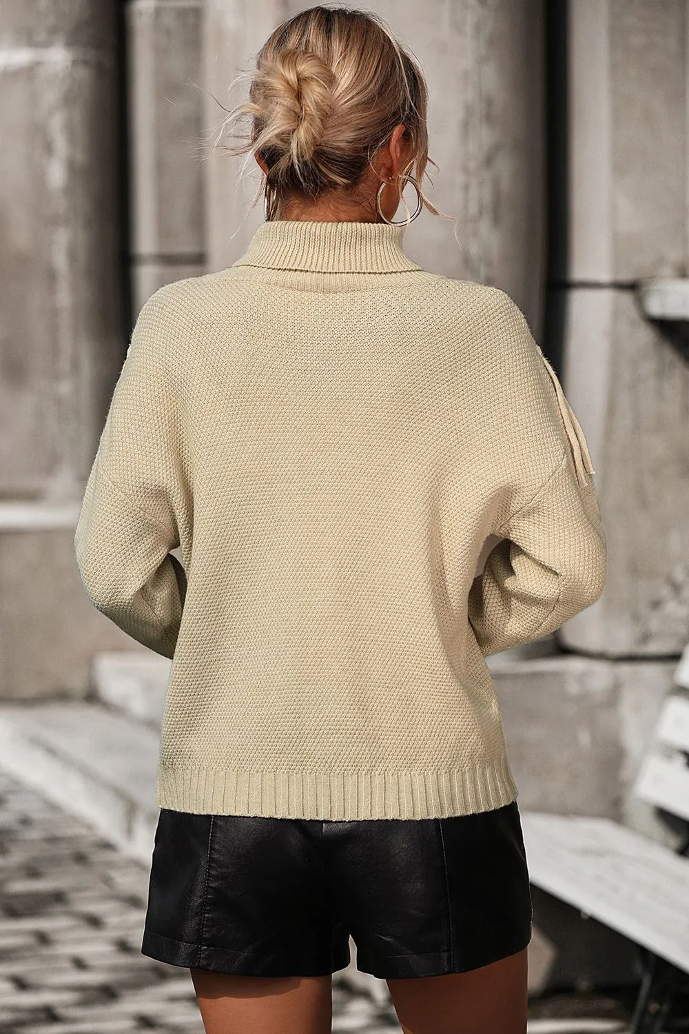 Timeless Beauty Sweater- 5 Colors (Deep Teal, Black, Tan, Gray, Beige)